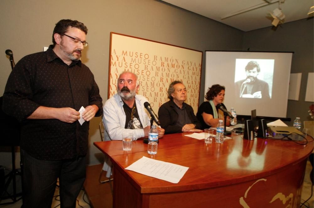 Homenaje a Paco Miranda en el Museo Ramón Gaya