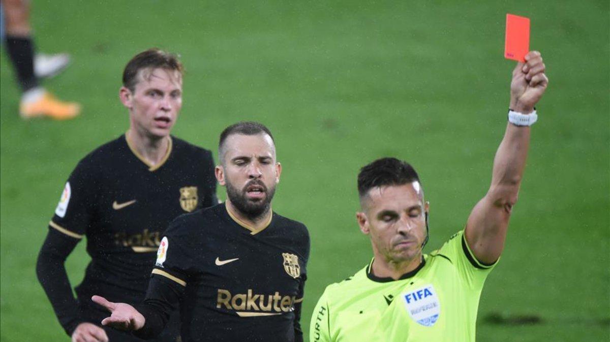 Del Cerro Grande expulsó a Lenglet