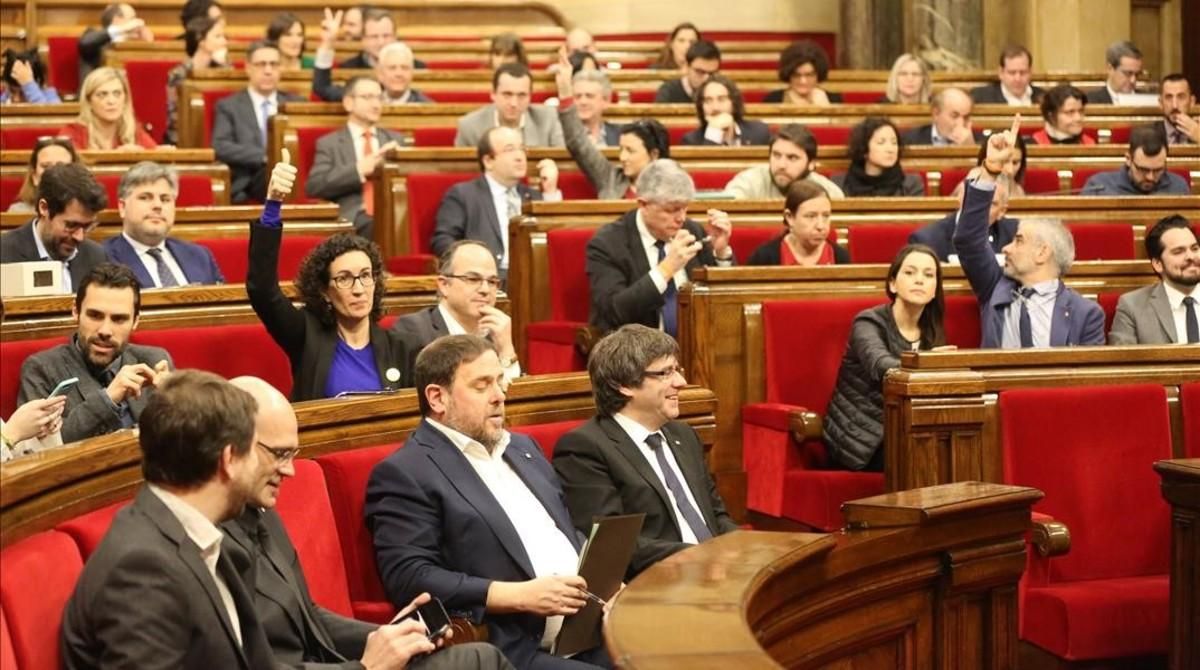 jgblanco37217932 barcelona 09 02 2017 politica pleno del parlament de catalun170209112502