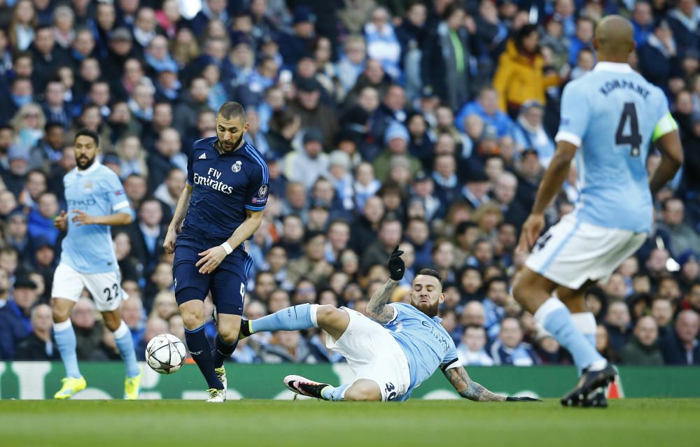 Imágenes del partido entre Manchester City y Real