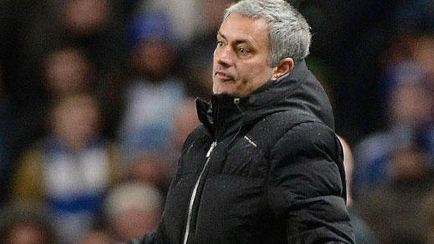 Mourinho, entrenador del Chelsea.