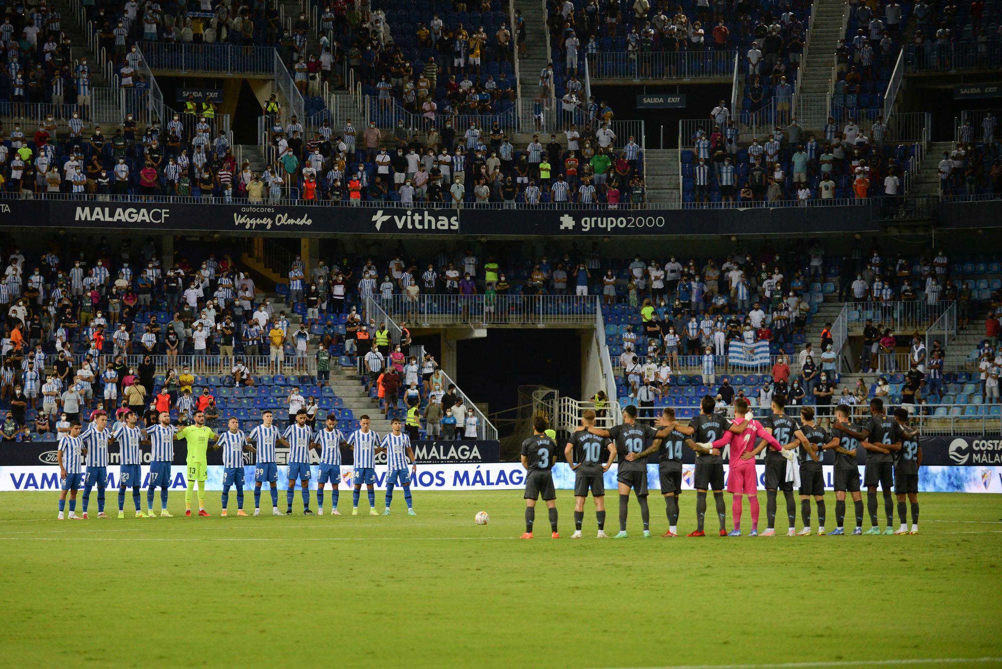 Las imágenes del Málaga CF - Girona