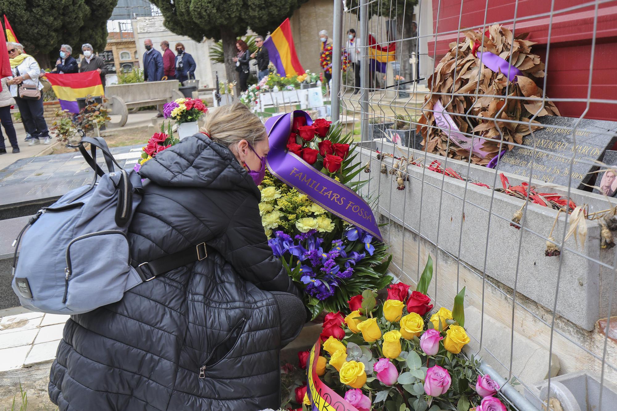 «La lucha no acaba hasta que nuestros familiares estén fuera de las fosas»