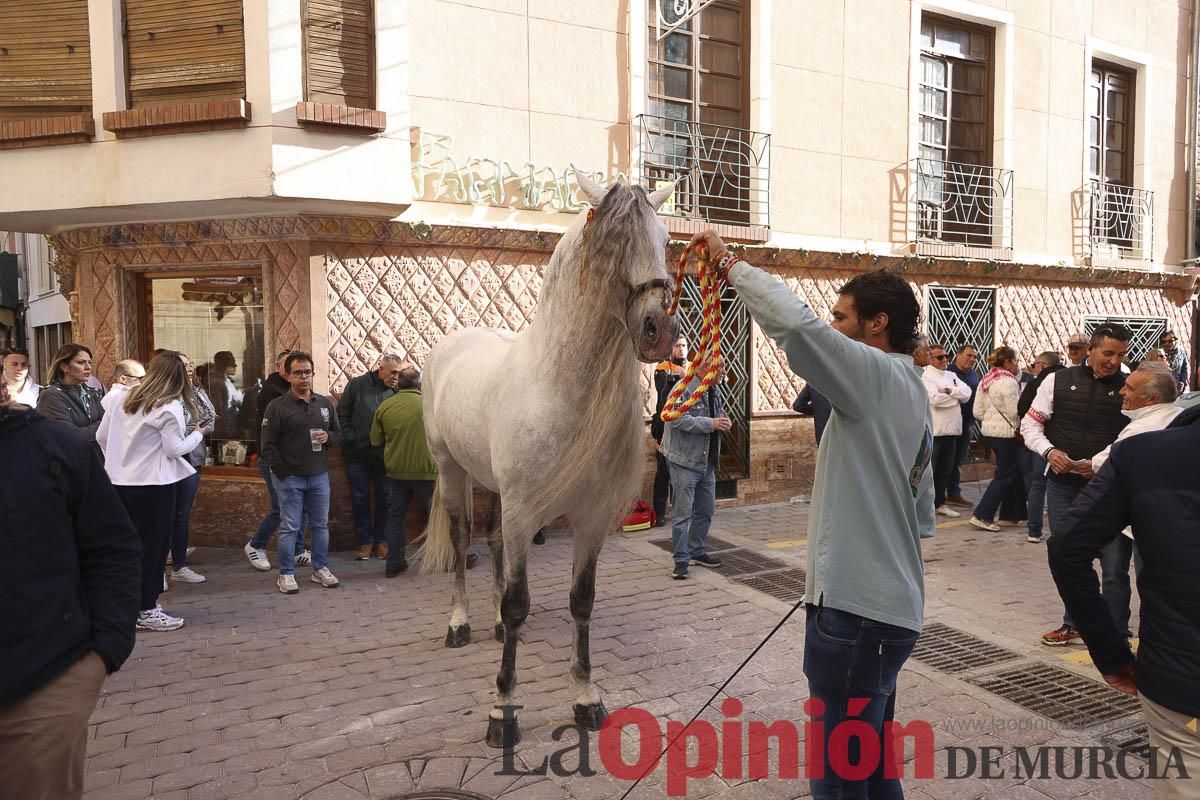 Concurso de caballo a pelo: pasacalles hasta el Hoyo en Caravaca