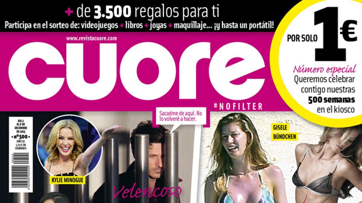 Portada Cuore número 500