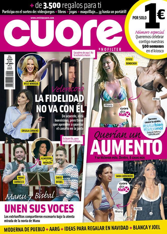 Portada Cuore número 500