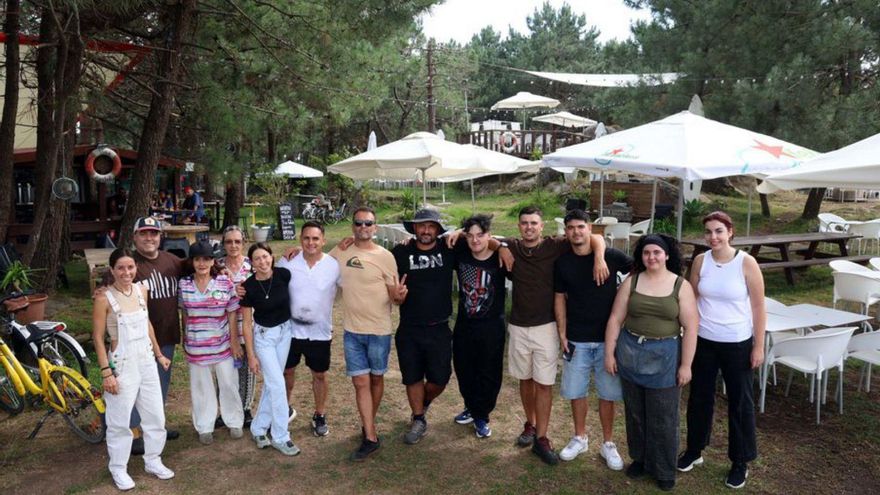 Plantilla del Areoso Beach Club.