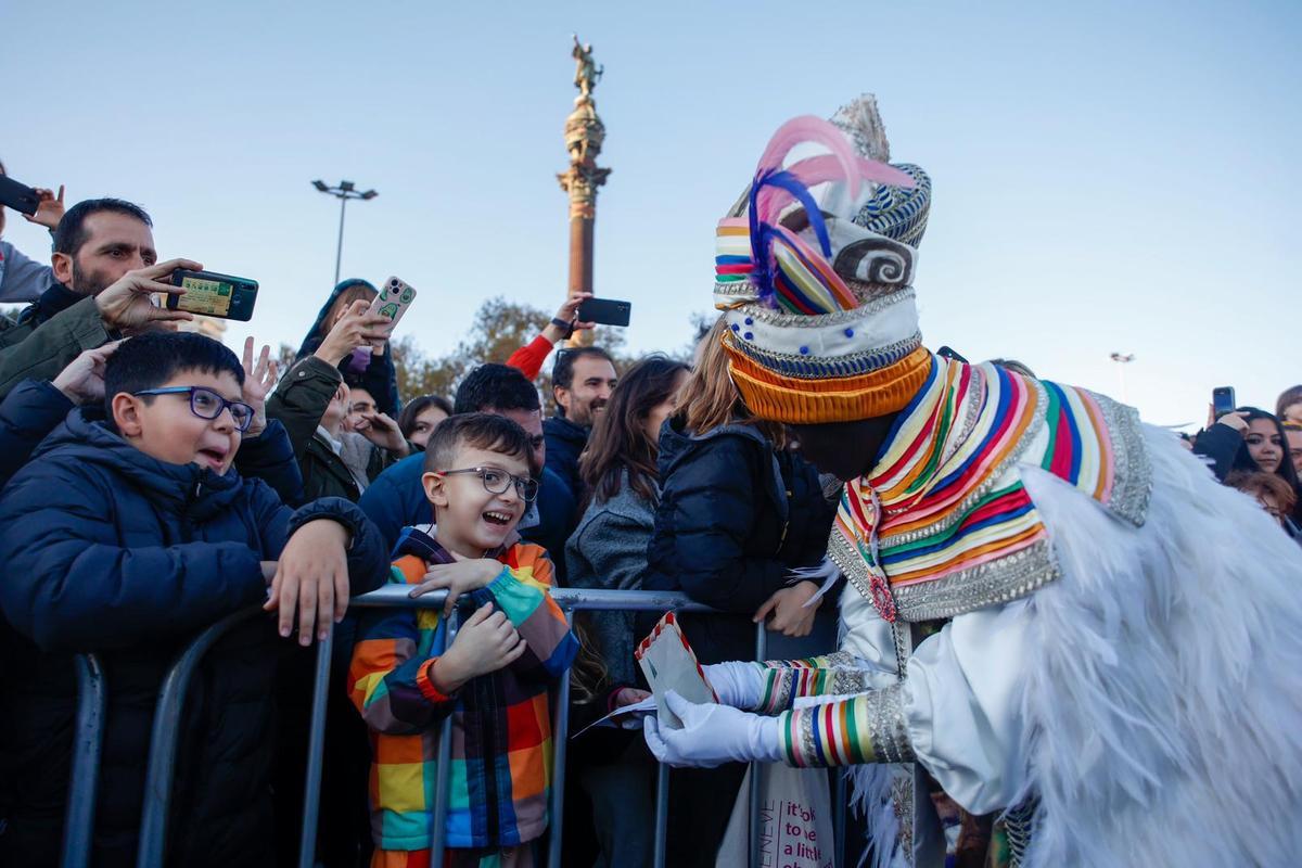 La Cabalgata vuelve a llenar de magia Barcelona.