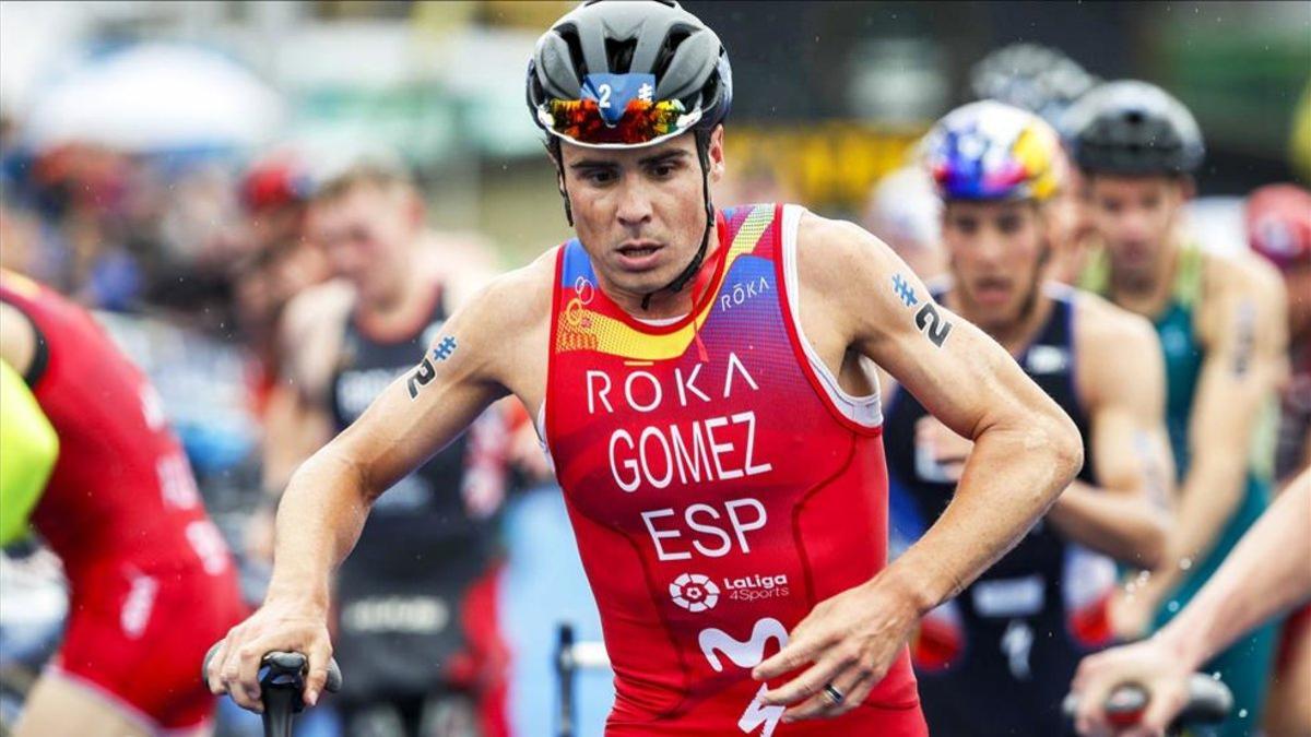 Gómez Noya fue subcampeón en los Juegos de Londres 2012