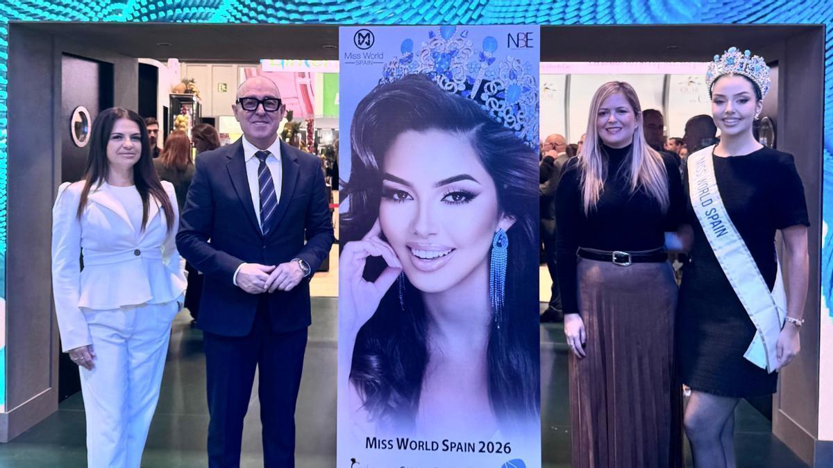 Anuncio de Miss World Spain 2026 en FITUR