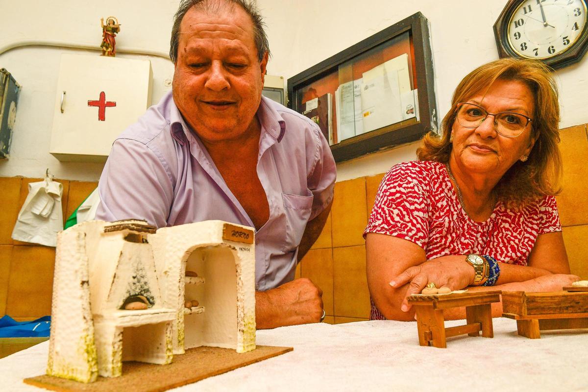 Antonio Vicente, panadero de Fataga, se jubila