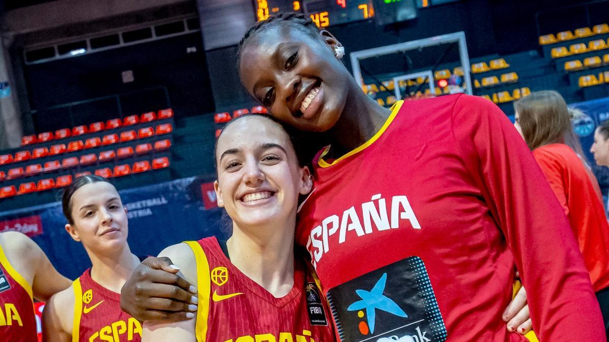 Iyana Martín y Awa Fam fueron seleccionadas en el draft de la WNBA 2025