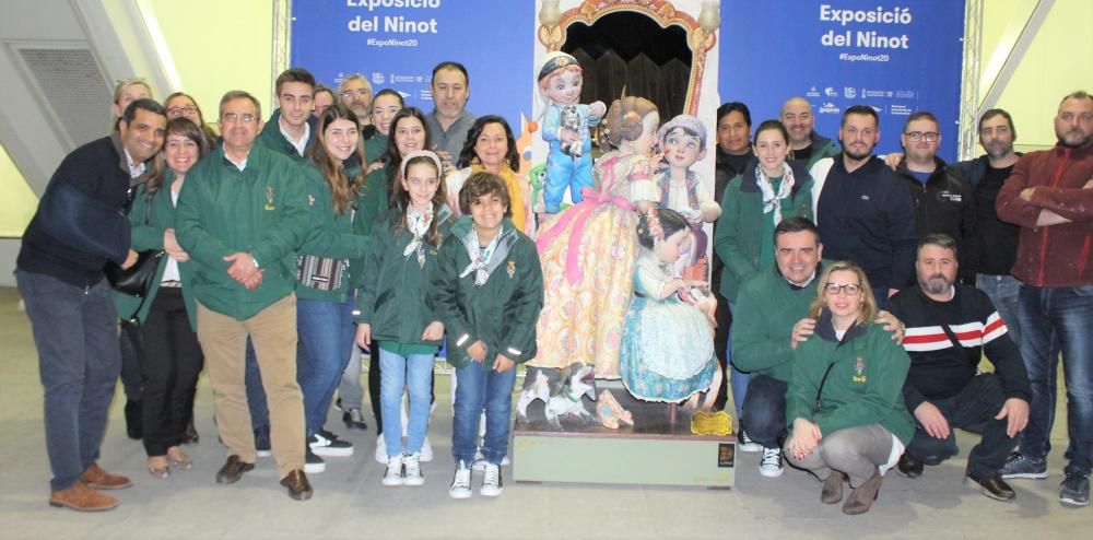 Segunda jornada de entrega de ninots de las Fallas 2020