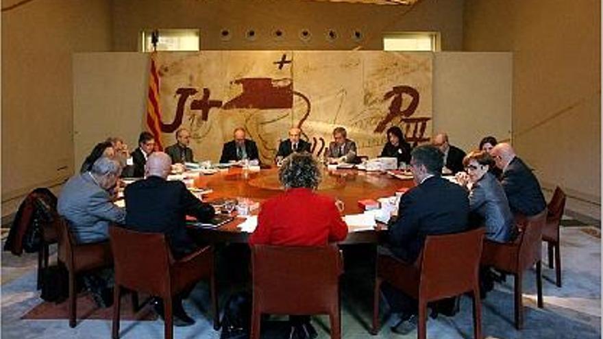 Consell de Govern celebrat ahir al Palau de la Generalitat de Catalunya.