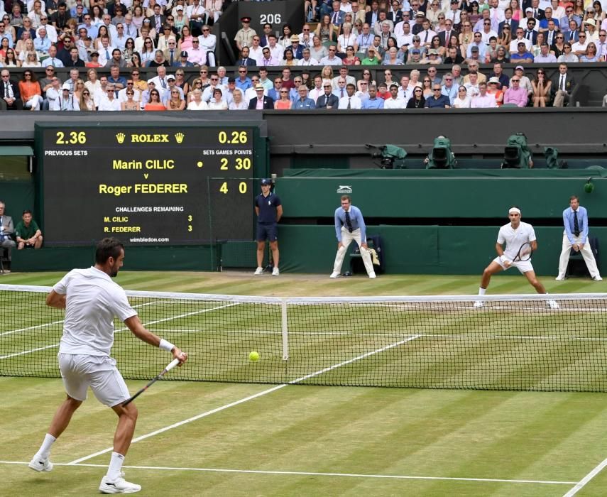 Final de Wimbledon: Federer - Cilic