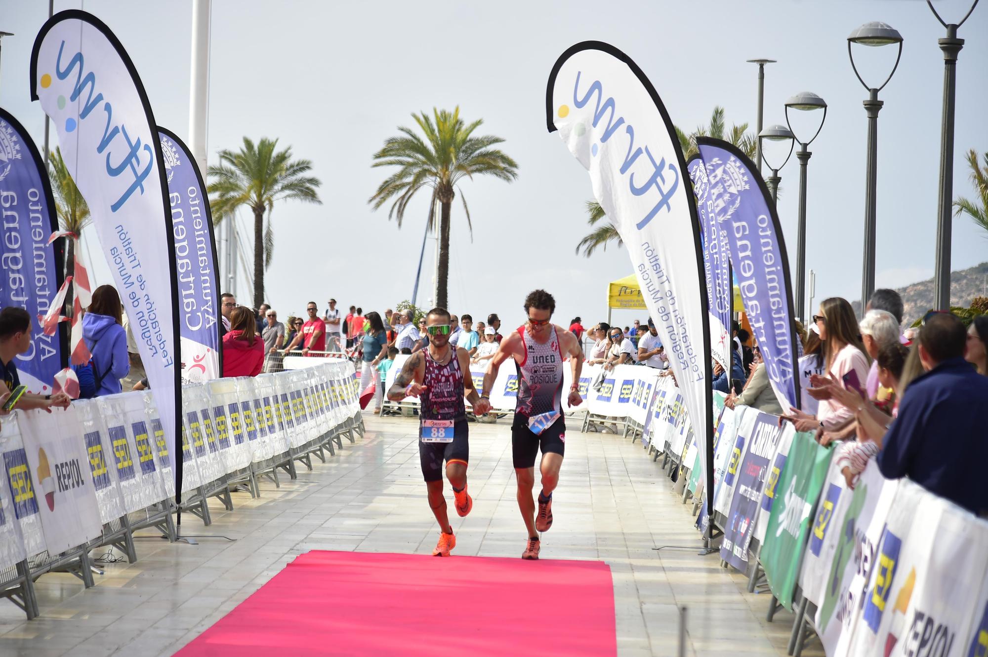 Las mejores fotos del Triatlón Ciudad de Cartagena 2023.