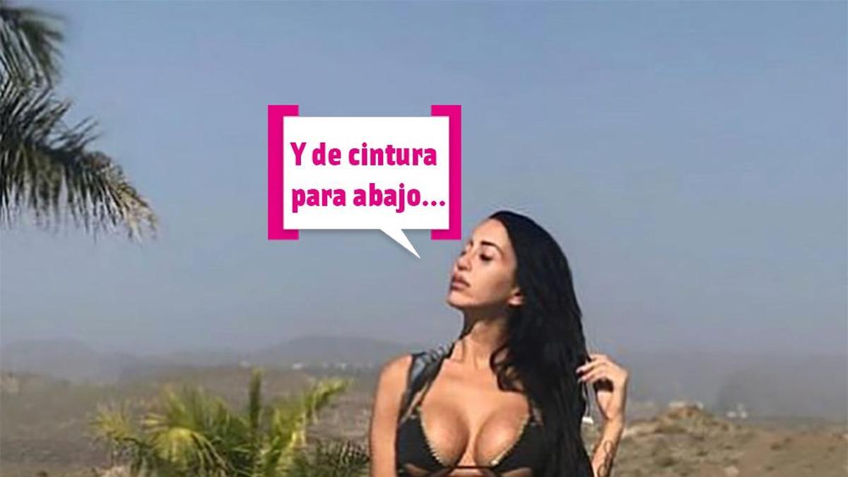 Más Kourtney Kardashian que nunca: Aurah Ruiz, con bata, raja ¡y a lo loco!