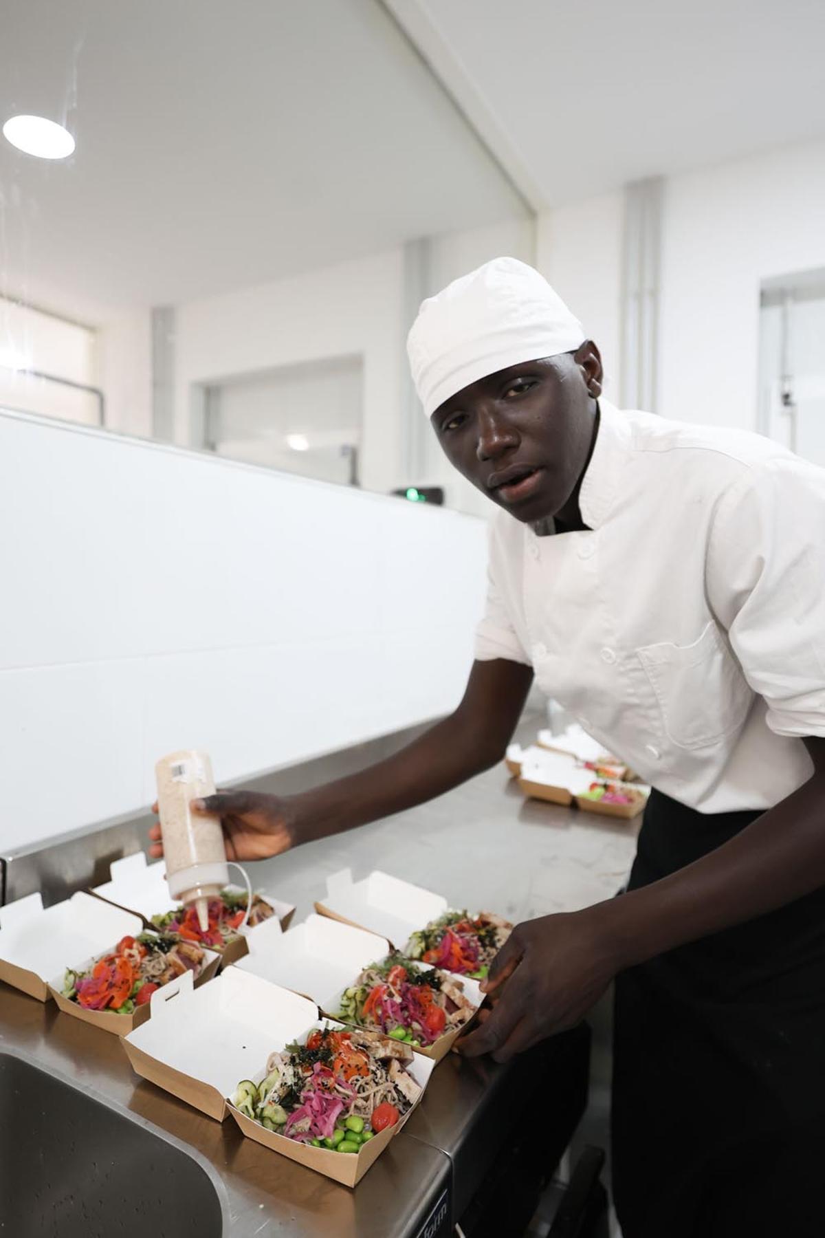 Todas las imágenes del taller de cocina en el IES Macabich de Ibiza