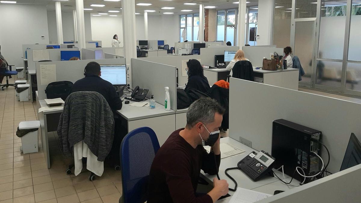 La Unidad de Seguimiento instalada en la antigua cafetería del Hospital General de Alicante