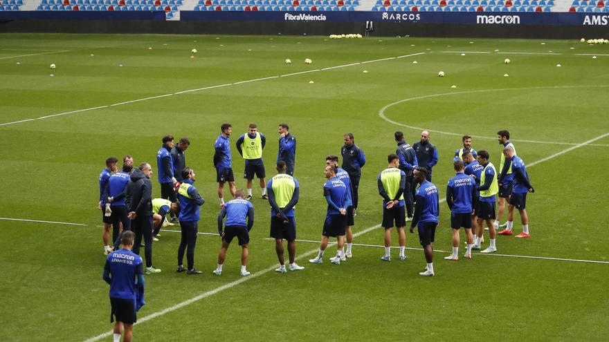 Así ha sido el entrenamiento del Levante UD