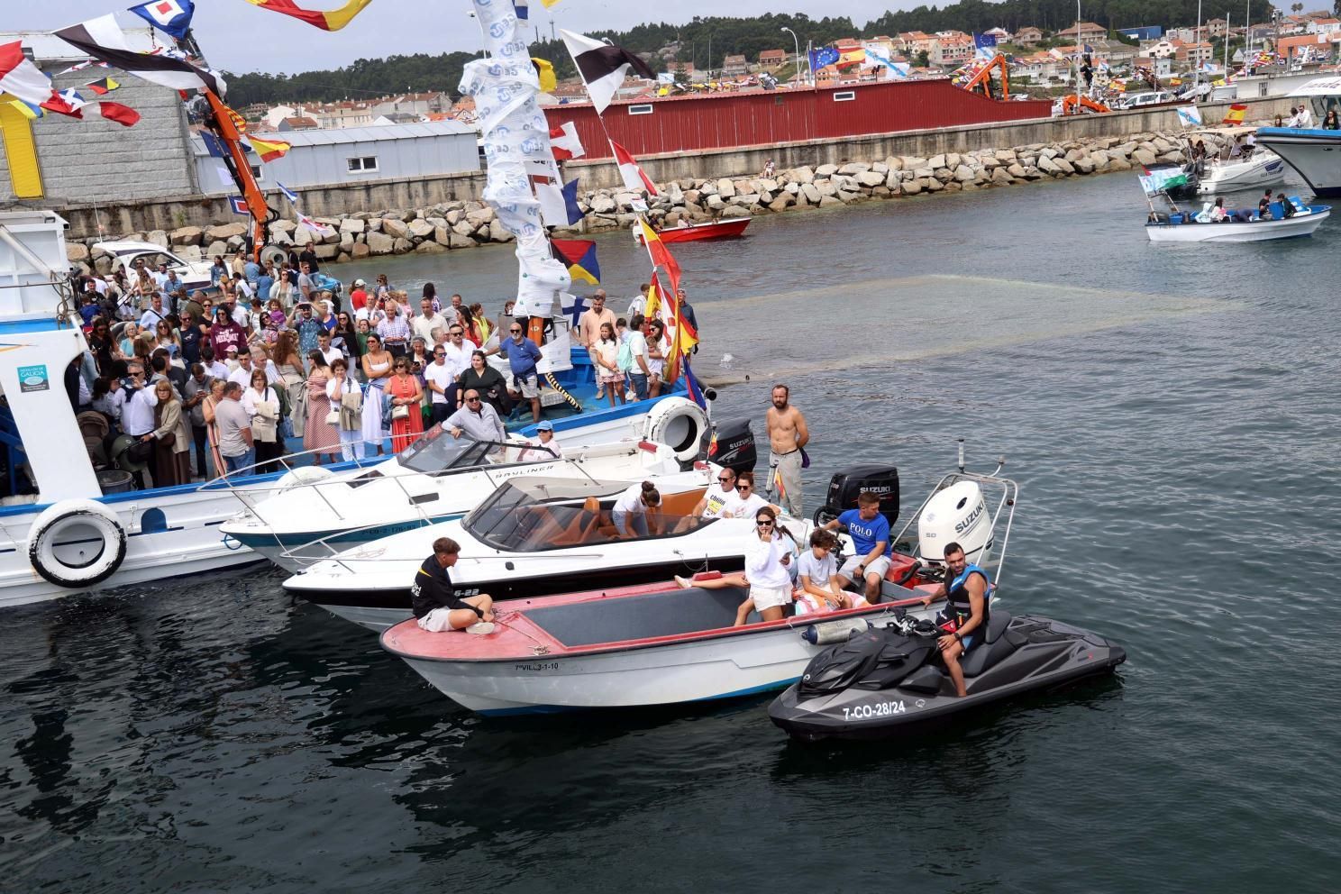 A Illa rompe récords en la procesión del Carmen