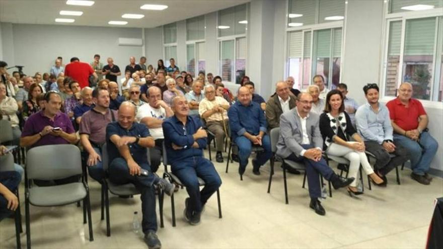 Inaugurada la nueva sede de UGT en la calle Cervantes de Ejea