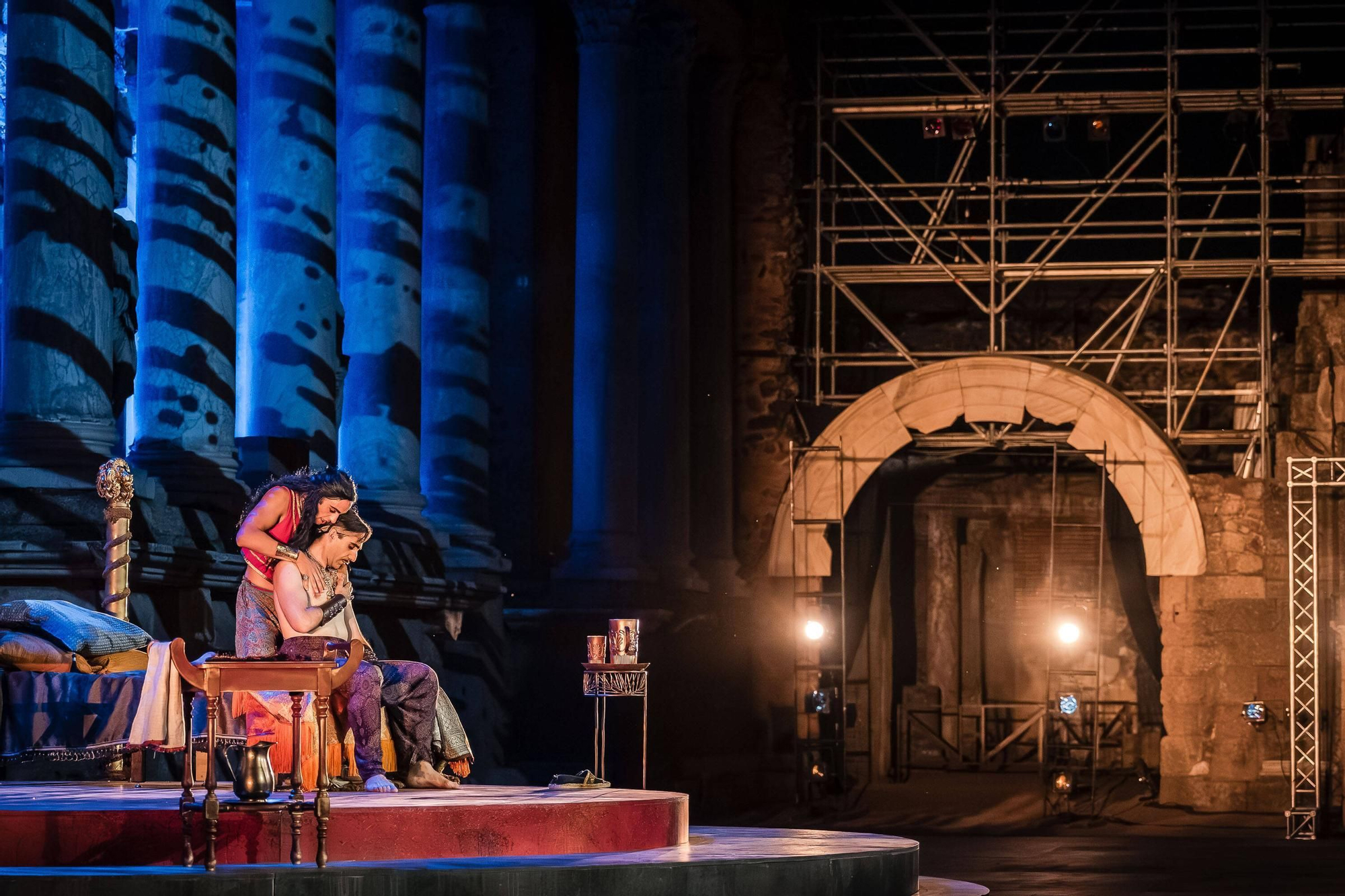 Las imágenes de 'Alejandro y el eunuco persa', la obra de esta semana del Festival Internacional de Teatro Clásico de Mérid