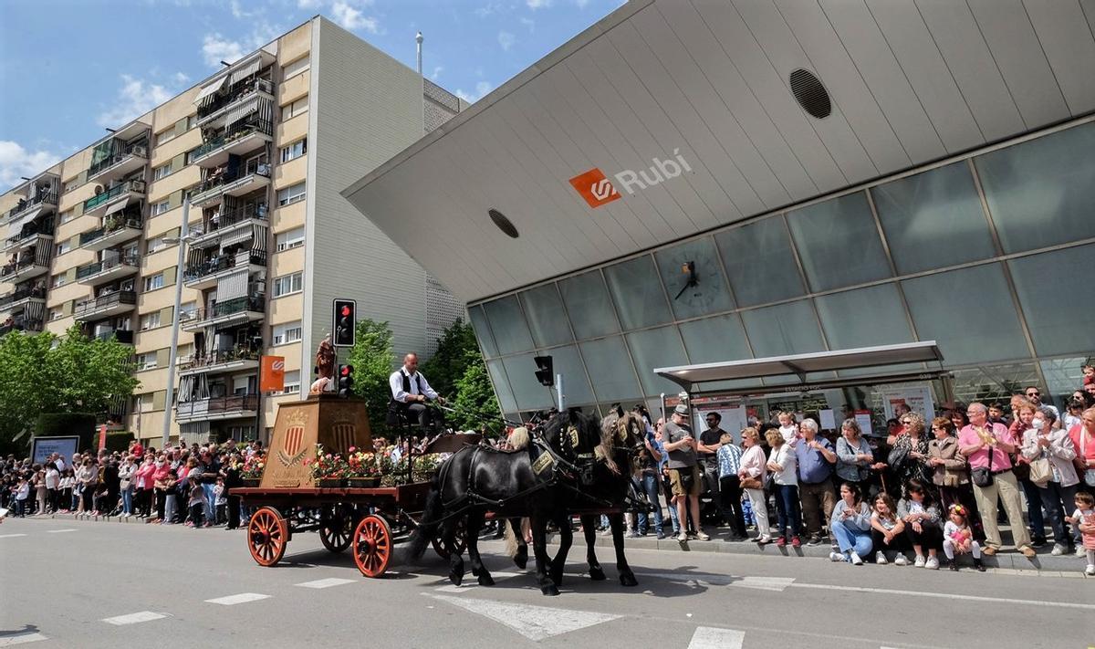 Els carrers de Rubí recuperen la tradició de Sant Antoni Abat