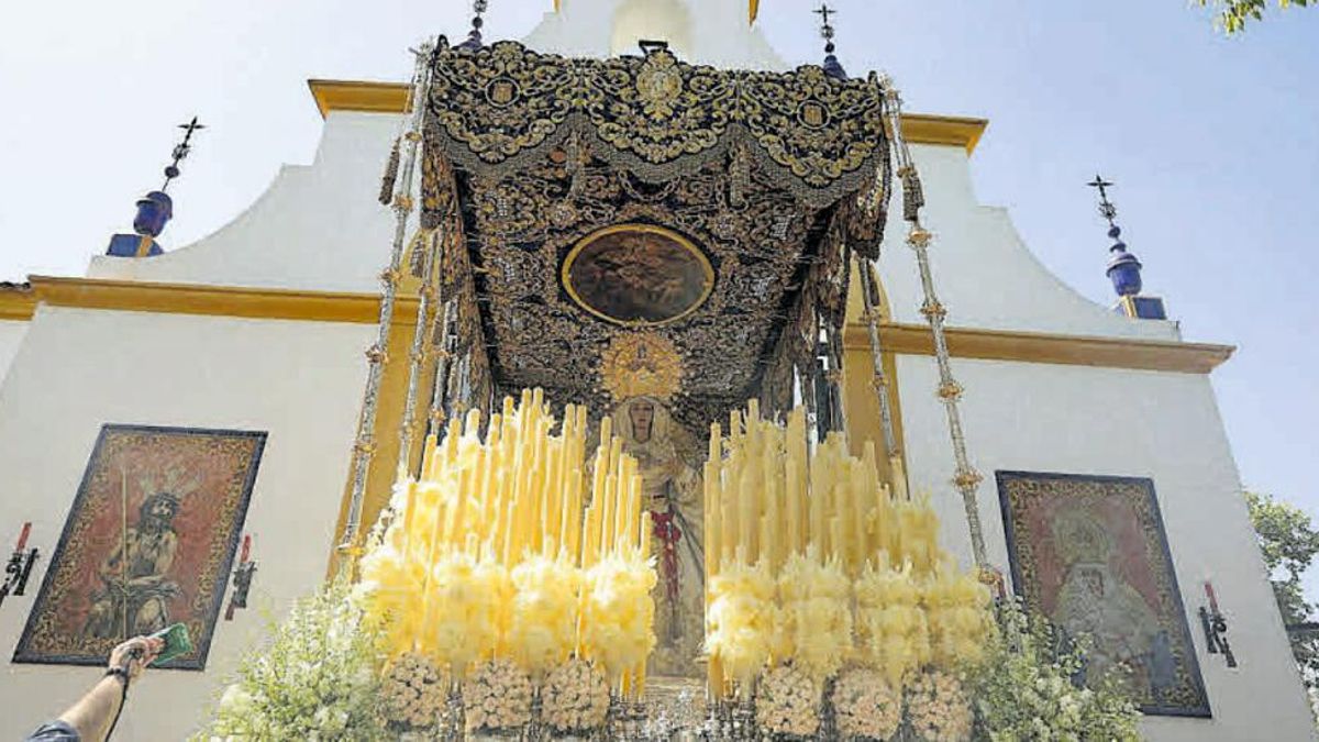 Salida de la Merced de San Antonio de Padua.
