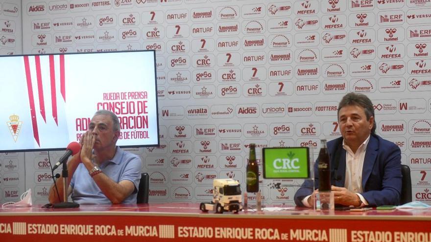 Agustín Ramos toma el mando del Real Murcia