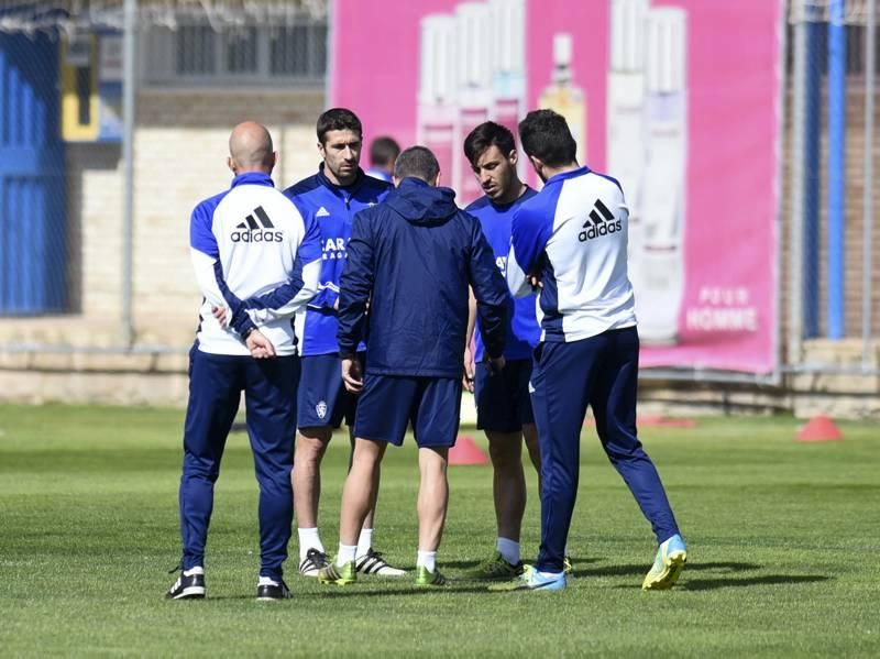 Entrenamiento del Real Zaragoza