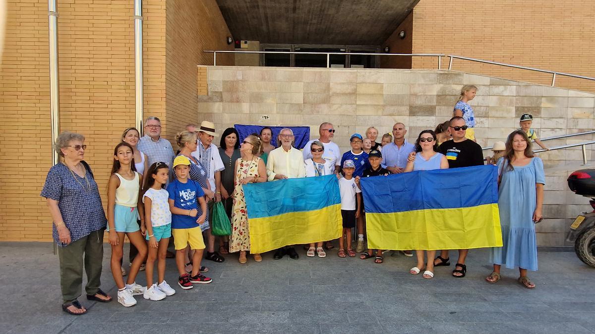 Alboraia con el Día de la Independencia de Ucrania
