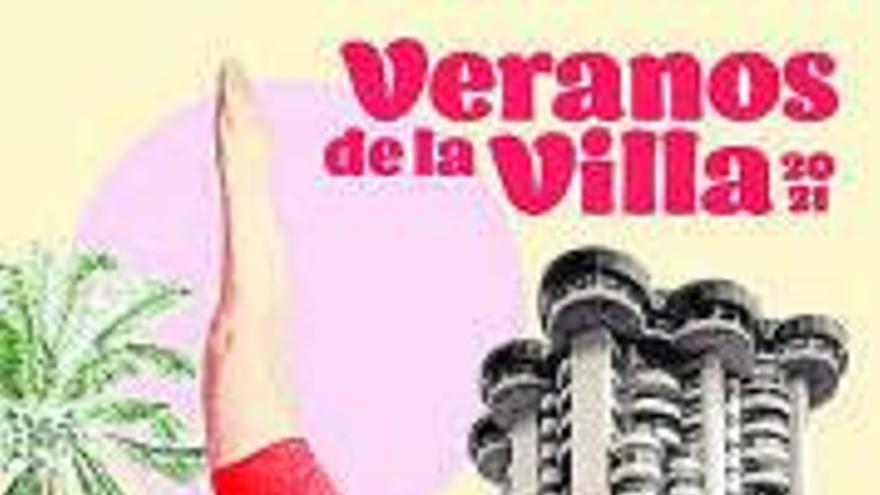 Cartel de Veranos de la Villa. El Ayuntamiento de Madrid confió en Lara para realizar el cartel de Veranos de la Villa. Le pidieron que representara el verano en la capital y lo adaptó a su estilo. Existen tres diseños diferentes, que se exponen en las calles más céntricas. | D.P.