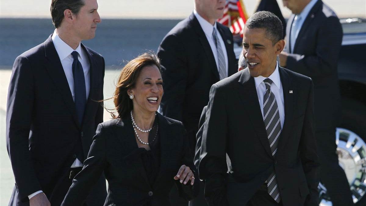 Barack Obama y Kamala Harris protagonistas de la investidura de Joe Biden