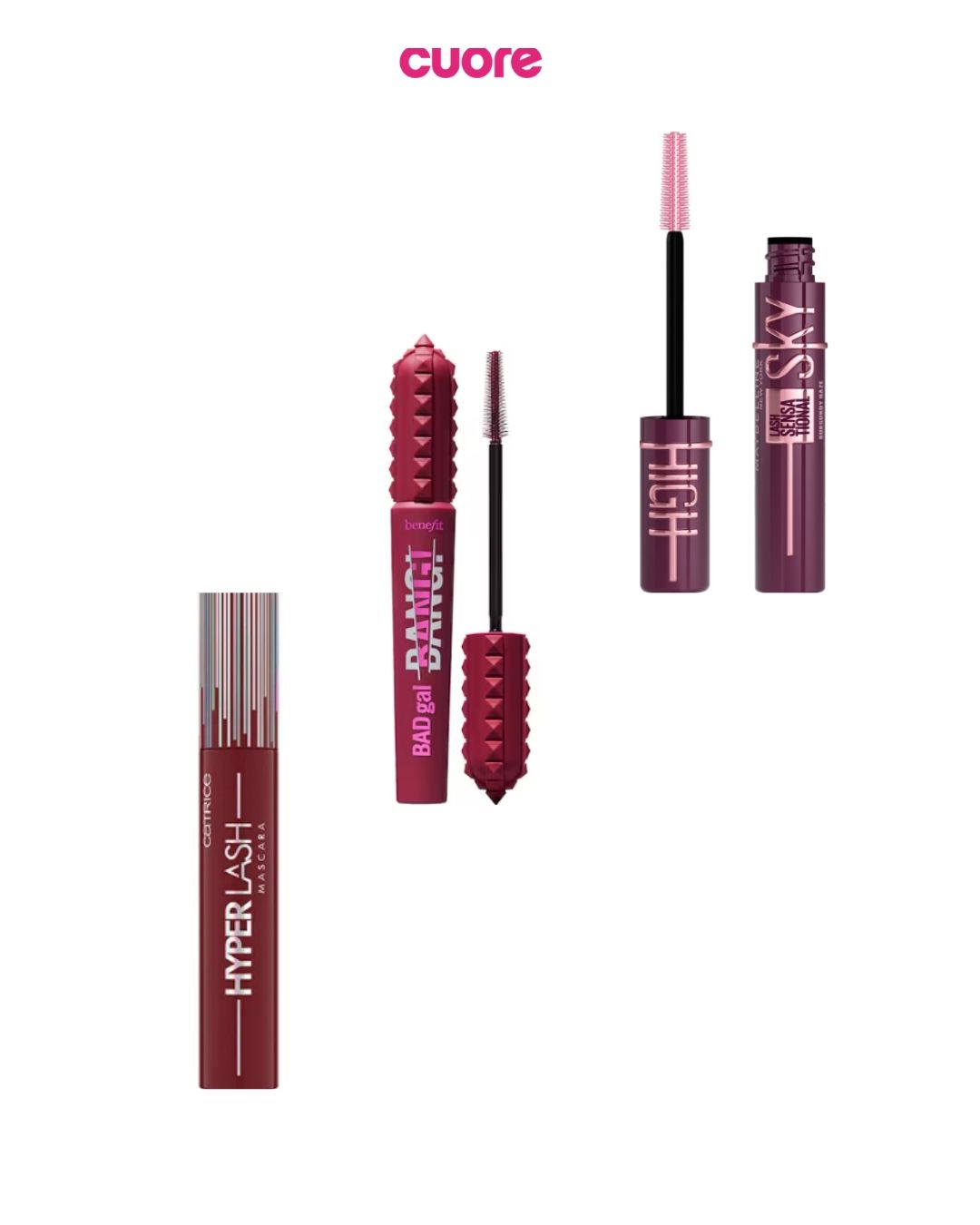 Las mejores máscaras de pestañas granates