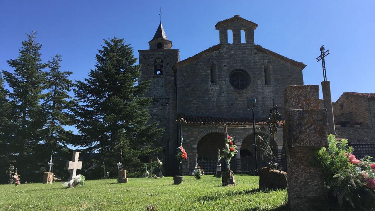 L’església de Santa Maria de Talló, una de les que es poden visitar virtualment | M.S.