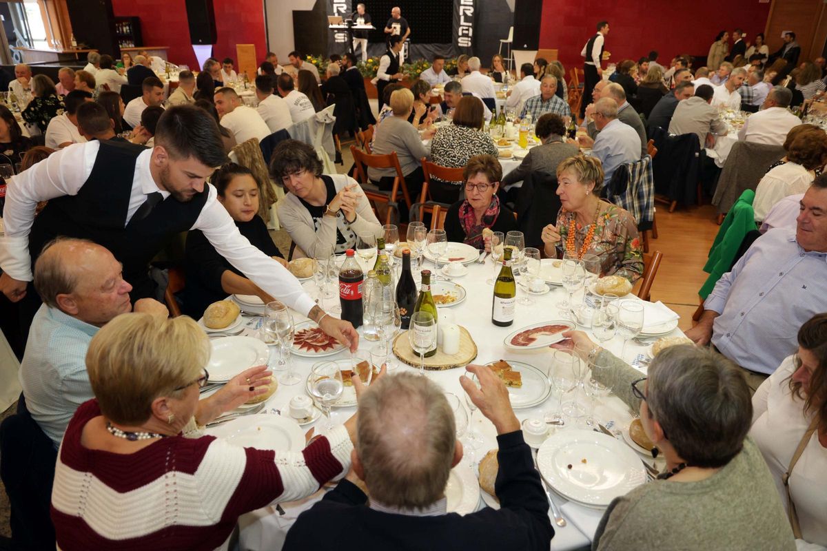 La fiesta en la bodega de Vilariño.