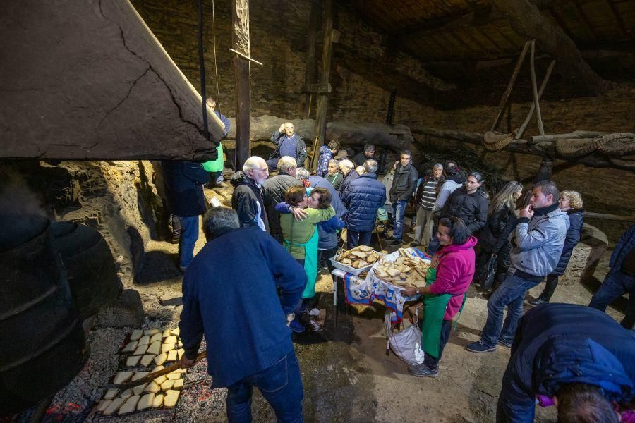 Elaboración de aceite en el molino de Latedo