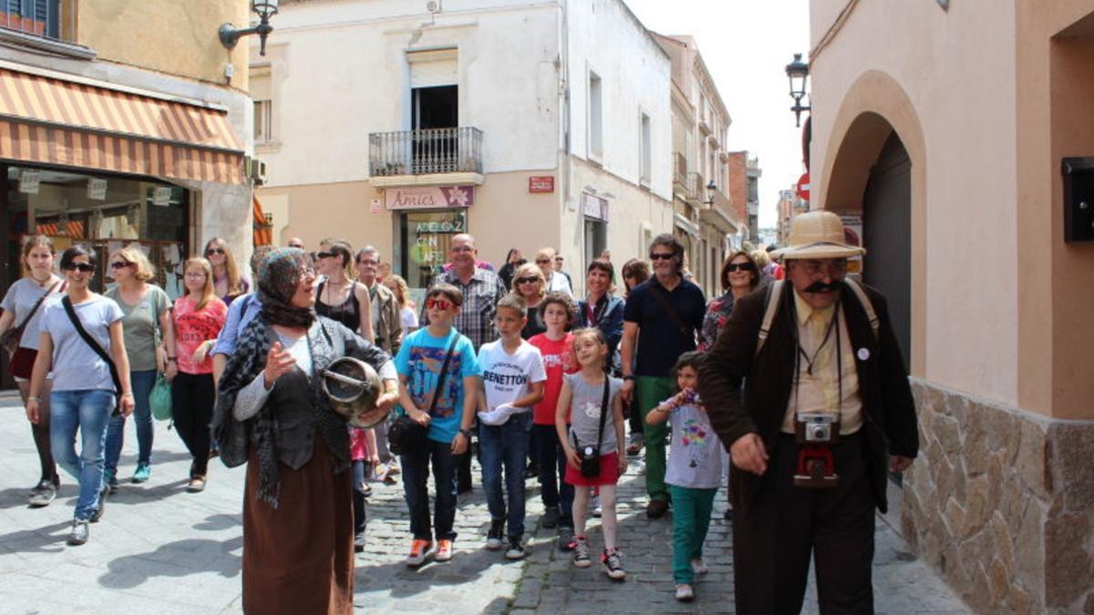 Imagen de la ruta turística en Santa Coloma.