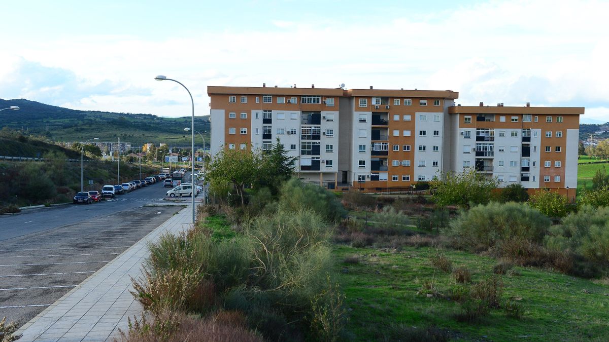 Solar que Plasencia cederá a la Junta para viviendas de alquiler social.