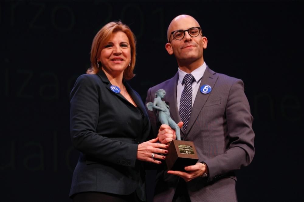 Entrega de premios del Día de la Mujer en el Romea