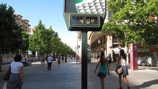 La ola de calor llega a Aragón acompañada de tormentas