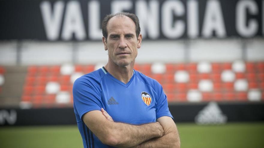 Voro, el técnico del Valencia CF.