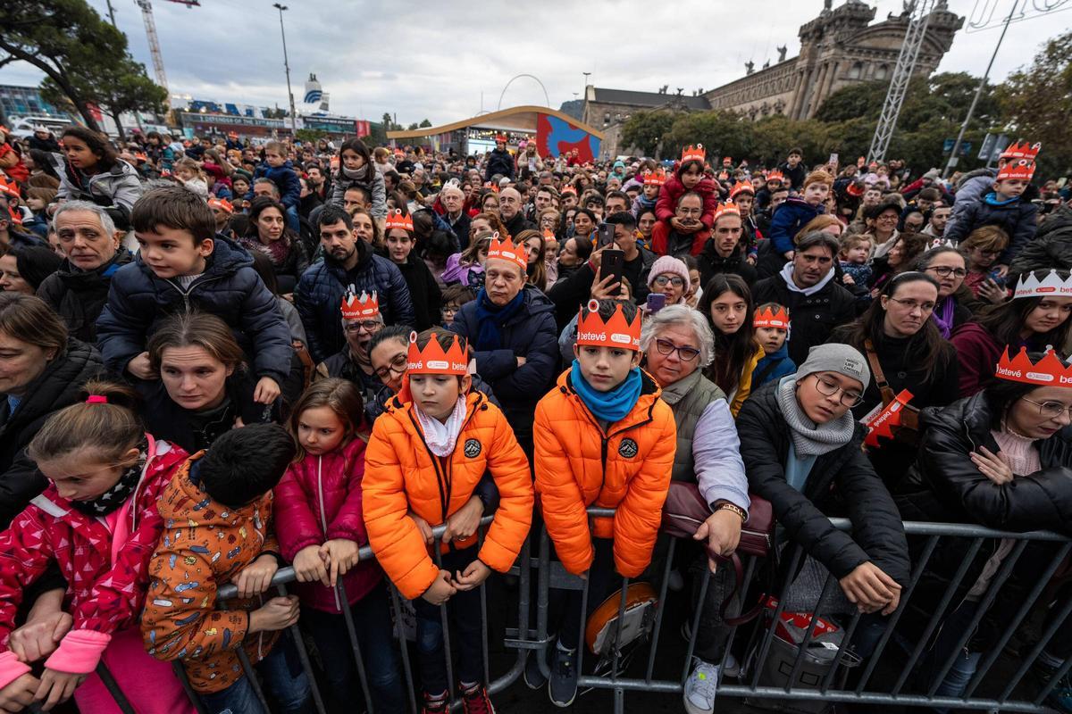 Llegan los Reyes al puerto de Barcelona