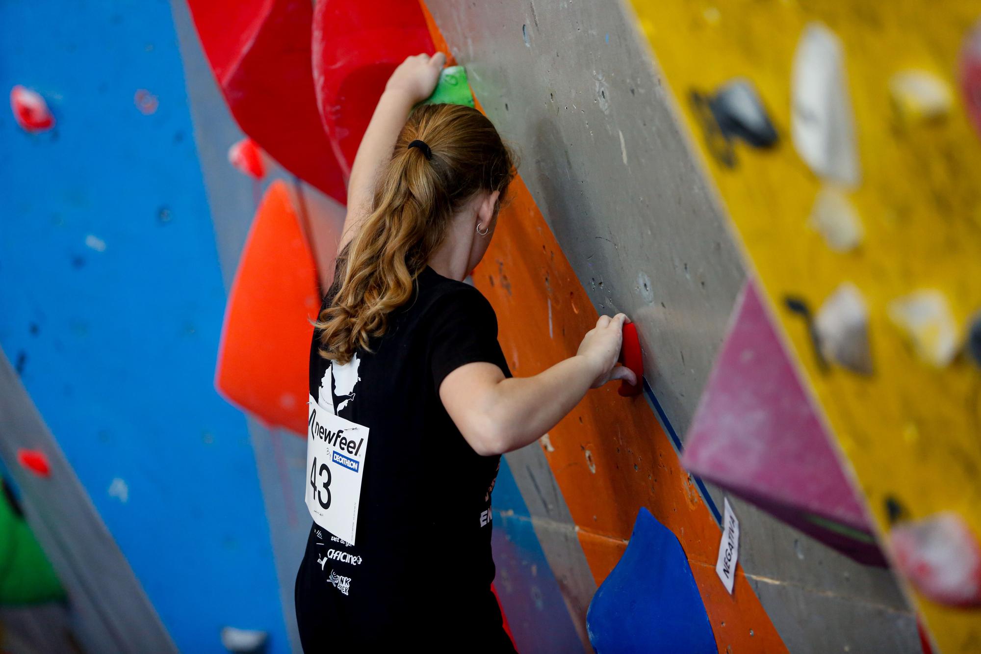 Las imágenes del Campeonato Balear de Escalada en Ibiza