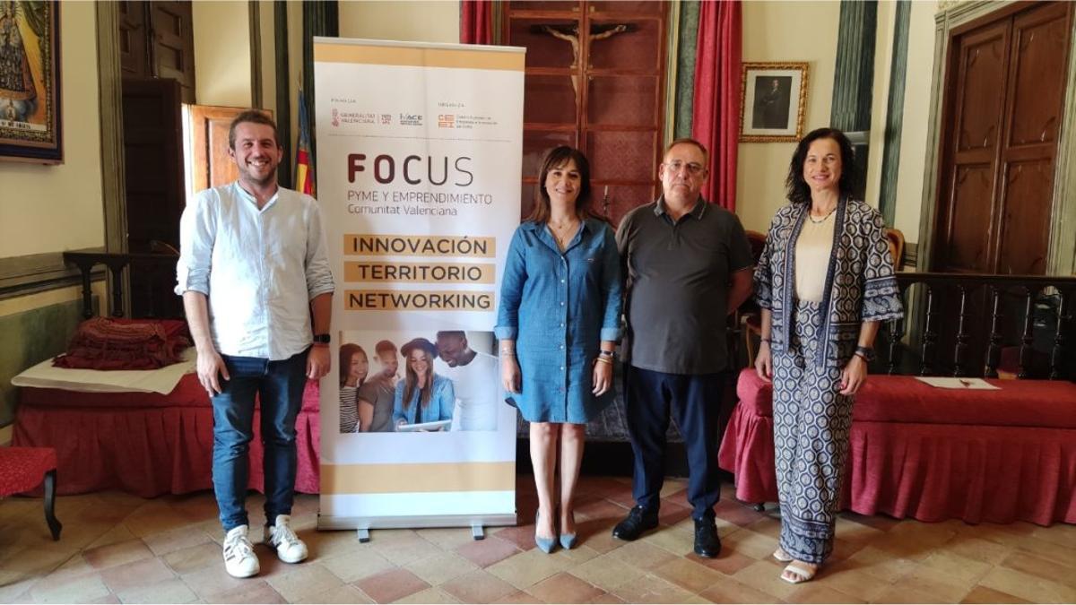 Presentación del evento en Biar.