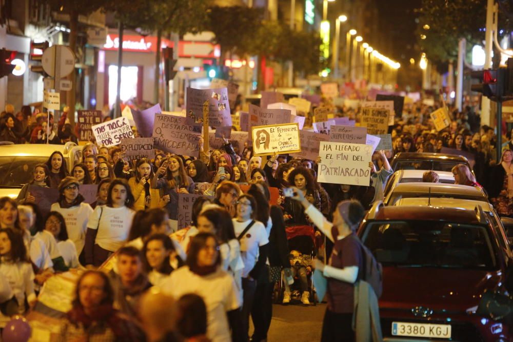 Manifestación 8M en Elche