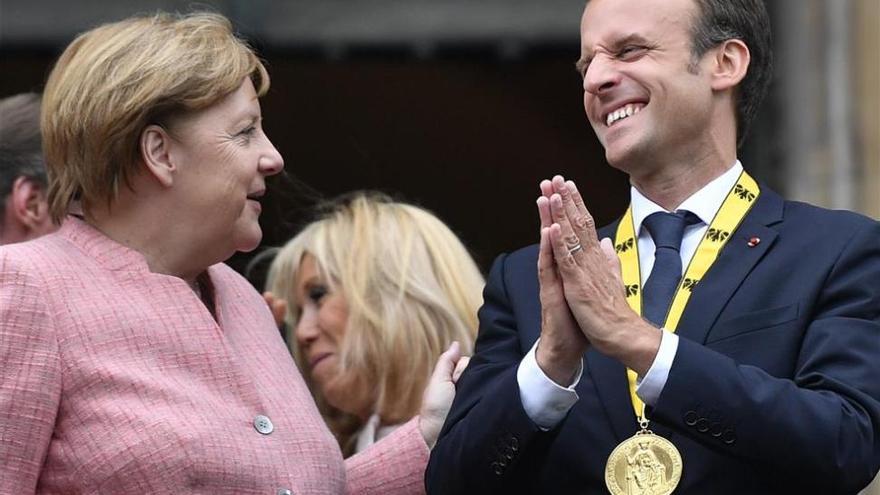 Macron pide una UE fuerte y que esté alejada de los populismos