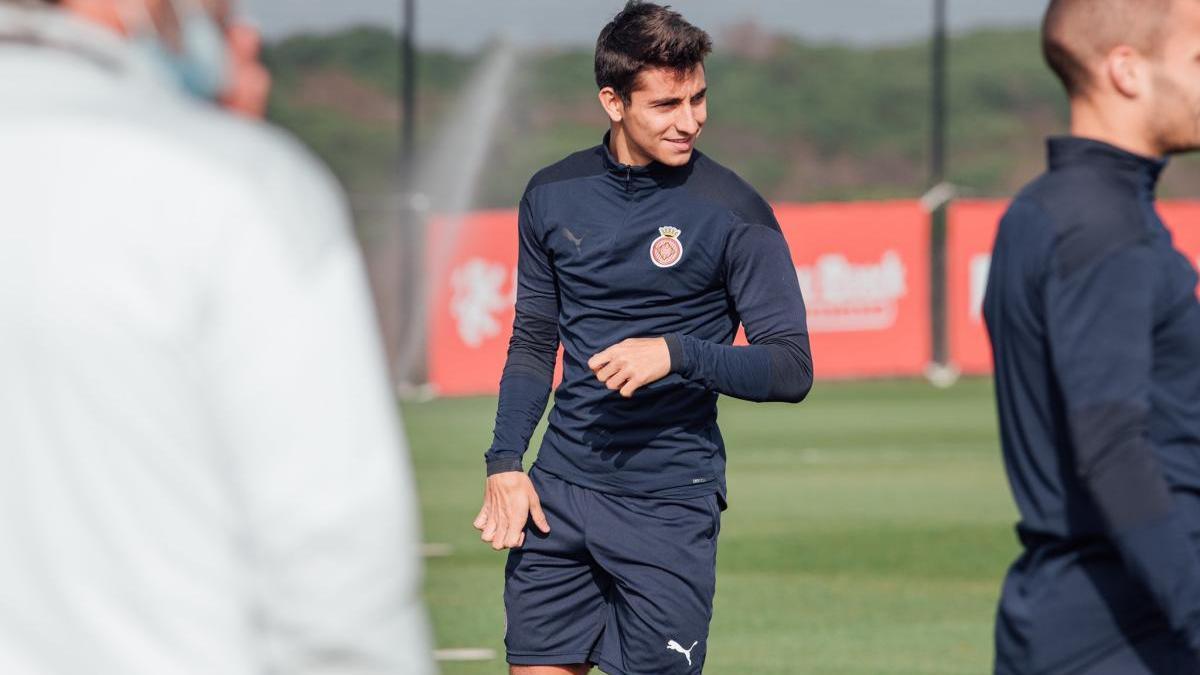 Ramon Terrats en un entrenament.