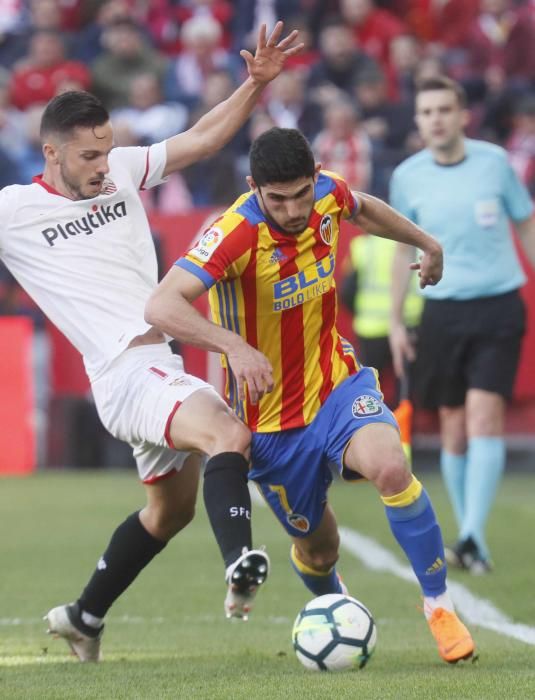 Sevilla - Valencia, en imágenes